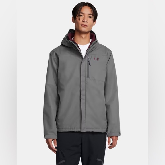 NWT Under Armour Men's UA Porter 3-in-1 Jacket - Picture 1 of 6